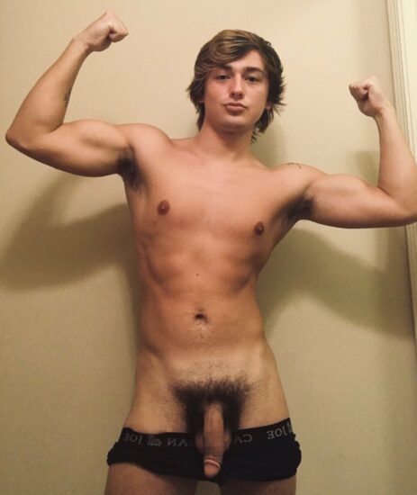 Big dick with pubes